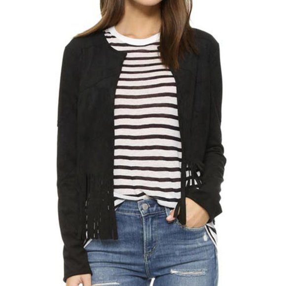 Cropped Fringe Jacket - Picture 2 of 8